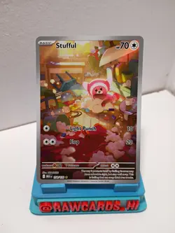 Pokemon: Stufful Illustration Rare IR Full Art Holo Mega 154/132 (Near Mint) - Image 1