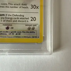 Dragonair PSA 9 First 1st Edition Base Set 18/102 English 1999 Pokemon UK seller - Image 5
