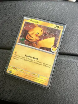 Pokemon TCG Card - Pikachu 051/162 - Pokemon Day 2026 Stamped Promo - Image 1
