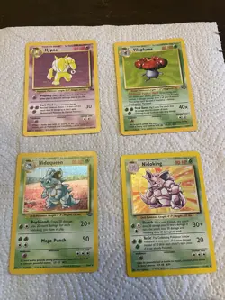 Pokemon Cards Original Base Set 1999 Rare Holographic Set Of 4 -See Other Lots - Image 1