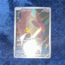 POKEMON TCG - CHARMANDER SCARLET & VIOLET 151 - HOLO - 70 HP - 30 ATTACK - Image 1