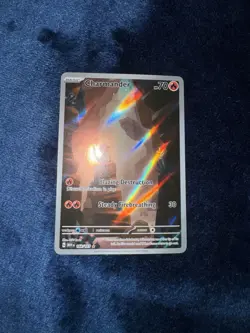 POKEMON TCG - CHARMANDER SCARLET & VIOLET 151 - HOLO - 70 HP - 30 ATTACK - Image 3