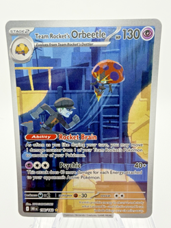 Team Rocket's Orbeetle SV10: Destined Rivals - Pokemon NM 198/182 - Image 1