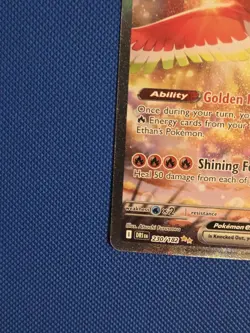 Pokemon TCG Ethan's Ho-Oh EX Sir 230/182 Destined Rivals NM+ - Image 5