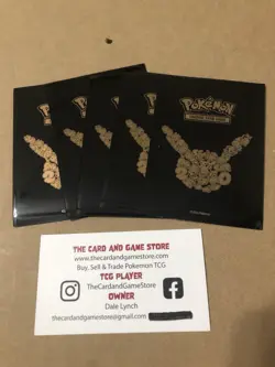 5 Pokemon Sleeves TCG 2016 20th Anniversary Pokemon Pikachu - Image 1