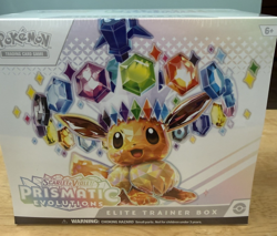 Pokemon Prismatic Evolutions Elite Trainer Box ETB Factory Sealed - Image 1