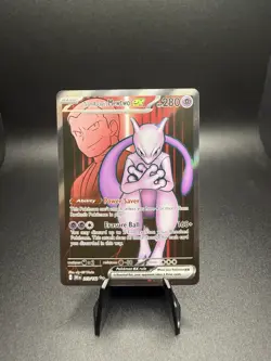 Pokemon TCG Team Rockets Mewtwo EX 213/182 Ultra Rare Destined Rivals - Image 1