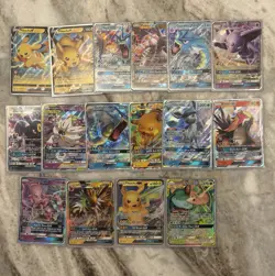 Pokemon V GX Tag Team Lot Of 16 Espeon Umbreon Pikachu - Image 1