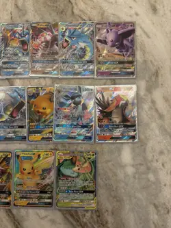 Pokemon V GX Tag Team Lot Of 16 Espeon Umbreon Pikachu - Image 3