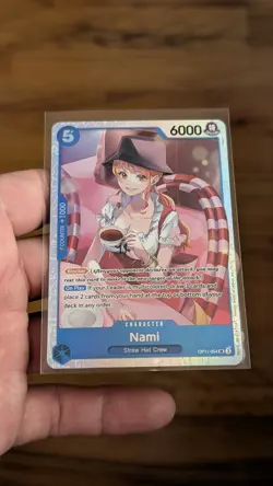 One Piece TCG English OP11-054 Nami SR Foil - Image 1