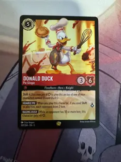Donald Duck - Pie Slinger 107/204 Legendary Disney Lorcana Shimmering Skies - Image 1