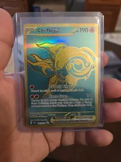 Chi-Yu EX 241/091 Paldean Fates Holo Card Near Mint Condition - Image 1