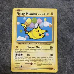 Flying Pikachu 110/108 Evolutions Secret Rare Non Holo Pokemon Card - Image 1