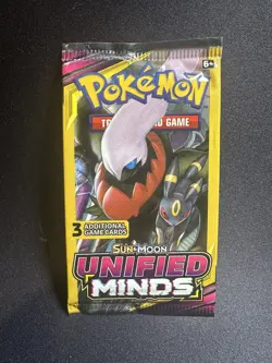 POKEMON Sun & Moon UNIFIED MINDS 3 Card Mini Booster Packs Complete Pack Art Set - Image 5