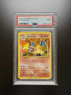 2023 PSA 9 Charizard #003 Pokemon CLC Classic Card Game - Image 1
