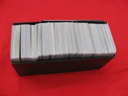 3 lbs Magic The Gathering DECKMASTER Cards in Box - Image 1