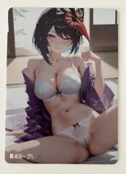 Sparkle R-40 Illustration Reluctant Card Set Honkai Star Rail - Image 1