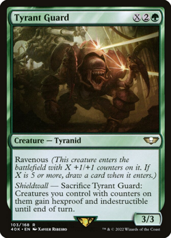Tyrant Guard [Warhammer 40,000 Commander 40K] M/NM MTG Magic - Image 1