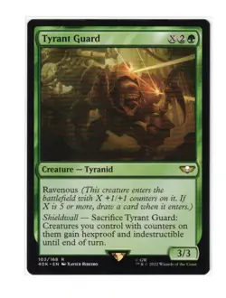 MTG - NM - Tyrant Guard - Universes Beyond: Warhammer 40000 - 103 - Image 1