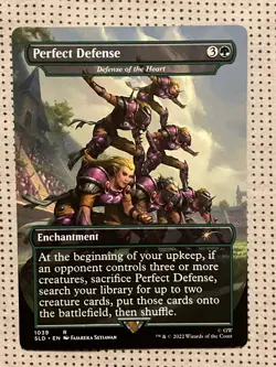 Perfect Defense - Defense of the Heart (Borderless) Secret Lair Drop Regular - Image 1