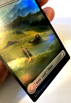 MTG Plains FOIL Universes Beyond: Jurassic World Collection 21 NM - Image 2