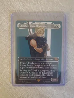 Cloud, Midgar Mercenary (Borderless) Final Fantasy Regular - Image 1
