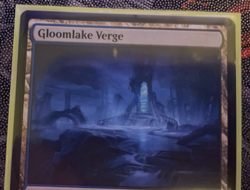 Gloomlake Verge Duskmourn: House of Horror Regular mtg NM Dual Land - Image 3
