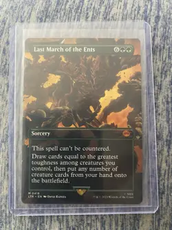 Last March of the Ents (Borderless) Universes Beyond: the LOTR MTG Regular - Image 1