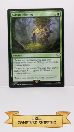 Sylvan Offering Commander: the Lord of the Rings: Tales of Middle-Earth Regular - Image 1