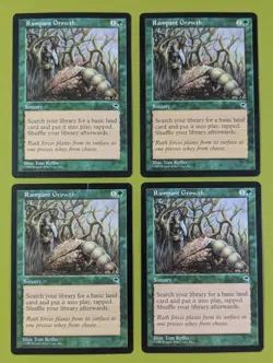 Rampant Growth x4 Tempest 4x Playset Magic the Gathering MTG - Image 1
