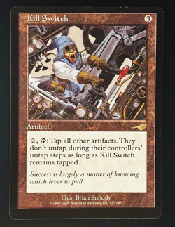 MTG - Kill Switch - LP - Nemesis #133 - RARE - EN - REG - Image 1