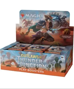 MTG Magic The Gathering Outlaws of Thunder Junction Play Booster Box New Sealed - Image 1