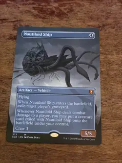 Nautiloid Ship (Borderless) Commander Legends: Battle for Baldur's Gate Regular - Image 1