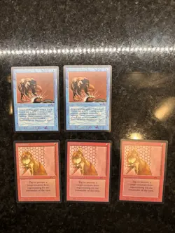 MTG Arabian Nights Unstable Mutation, Hurr Jackal - Image 1