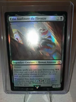 MTG Magic the Gathering Ezio Auditore de Firenze (foil) Assassin's Creed NM - Image 2