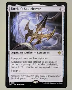 Tarrian's Soulcleaver - Lost Caverns of Ixalan #264 Rare - Near Mint - MtG - Image 1