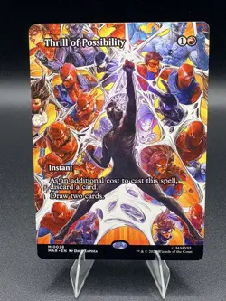 Thrill of Possibility (M 028) MTG Spider-Man Marvel Universe - NM - Mythic - Image 1