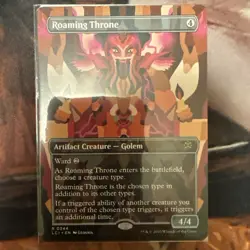Roaming Throne Lost Caverns Ixalan Regular 344 MTG Magic The Gathering - Image 1