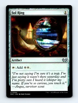 #94 2024 Duskmourn: House of Horror Commander [ Sol Ring Uncommon - Image 1
