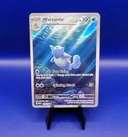 Wartortle 171/165 IR Holo Rare Scarlet & Violet 151 Pokemon TCG Nintendo 2023 NM - Image 1