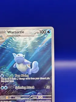 Wartortle 171/165 IR Holo Rare Scarlet & Violet 151 Pokemon TCG Nintendo 2023 NM - Image 5