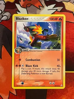Blaziken 20/110 Non-holo Rare - 2006 Pokemon ex Holon Phantoms NM/LP+ - Image 1