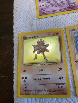 Pokemon Cards Original Base Set 1999 Rare Holographic Set Of 5- See Other Lots - Image 4