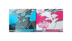 Pokemon Black Bolt and White Flare ETBs Set of 2 Factory Sealed - Image 1
