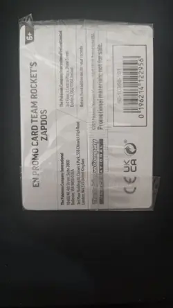 Team Rocket's Zapdos 070/182 Pokemon Destined Rivals US Exclusive sealed - Image 2