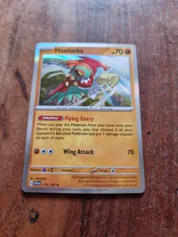 Hawlucha 118/198 (Holo) Scarlet & Violet - Pokemon TCG [Near Mint] - Image 1