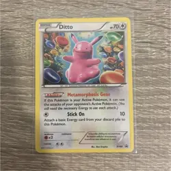 Pokemon TCG Ditto XY40 XY Basic 70 HP 10 Attack Regular English - Image 1