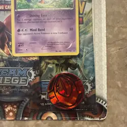Pokemon TCG XY ~ Steam Siege ~ 3-Pack Blister Azelf Promo XY142 NEW and SEALED - Image 3