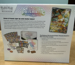 Pokemon Prismatic Evolutions Elite Trainer Box ETB Factory Sealed Slight damage - Image 2