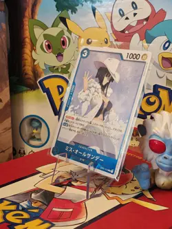 One Piece Card Game Miss All Sunday OP01-079 R Japanese Character NM See Pics - Image 1